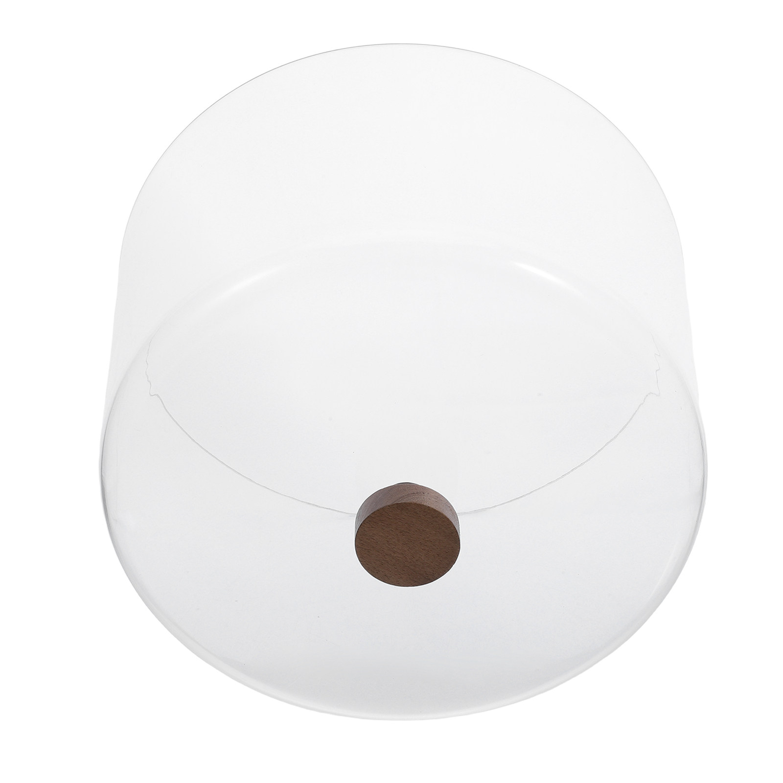 Plastic Dome Clear - Transparente Kuchenglocke 11 Zoll Runder Kuchenständer