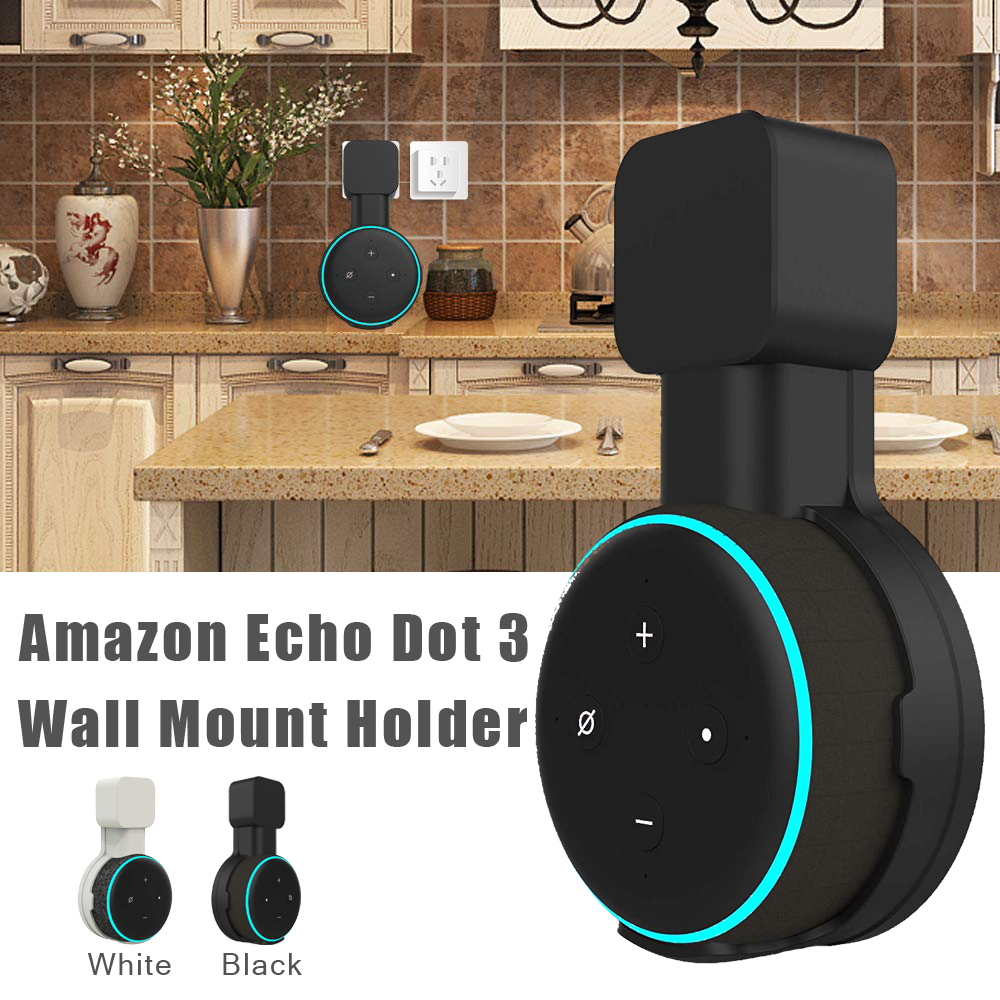 Amazon Speaker Echo Pop - Echo Dot 3 Wandhalterung, Kabelmanagement-Halterung für