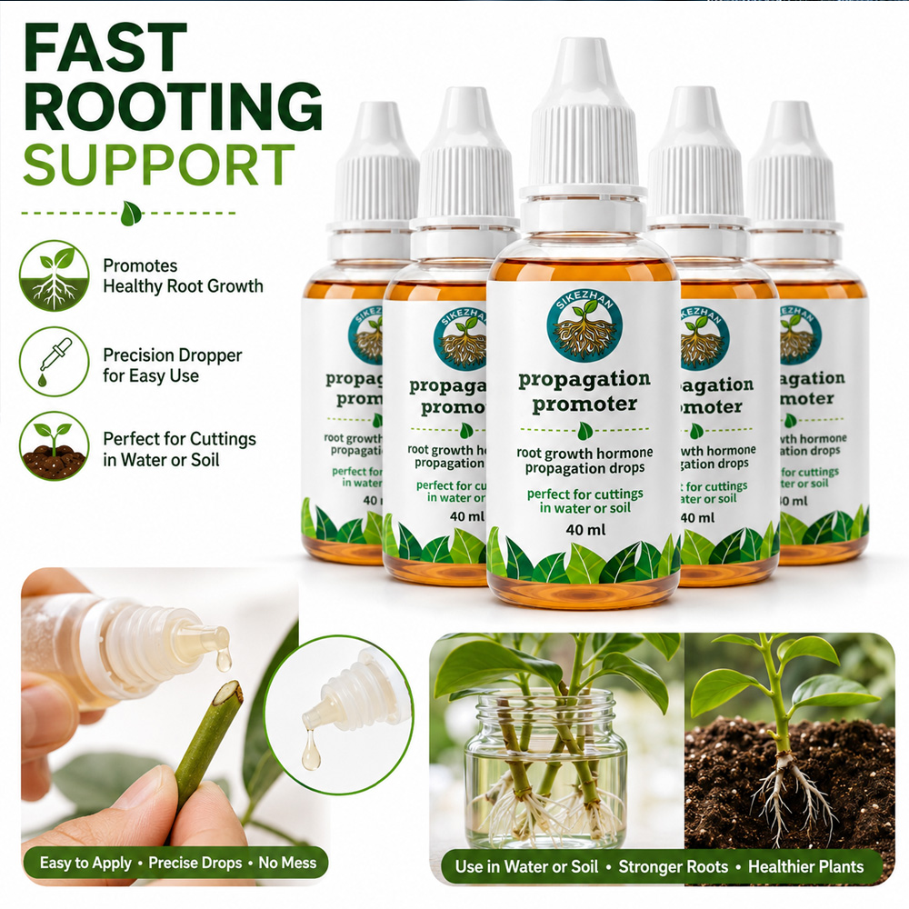 Root Stimulator Liquid - 40ml Schnelle Pflanzenbewurzelungsflüssigkeit Vermehrungsfördernde Tropfen für