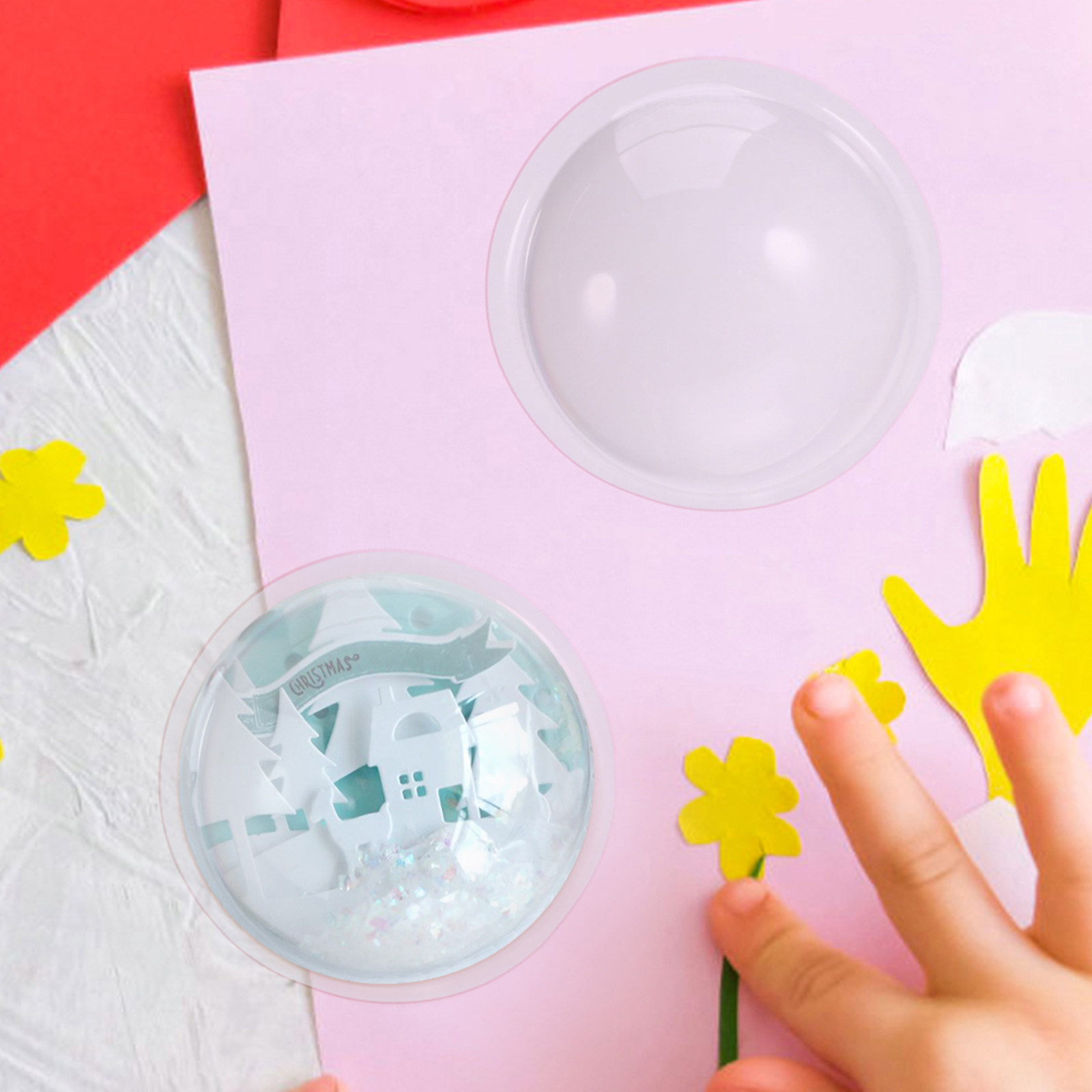 30 Stück Kunststoff-Halbkugel- – Plastic Dome Clear Bewertung und Preis