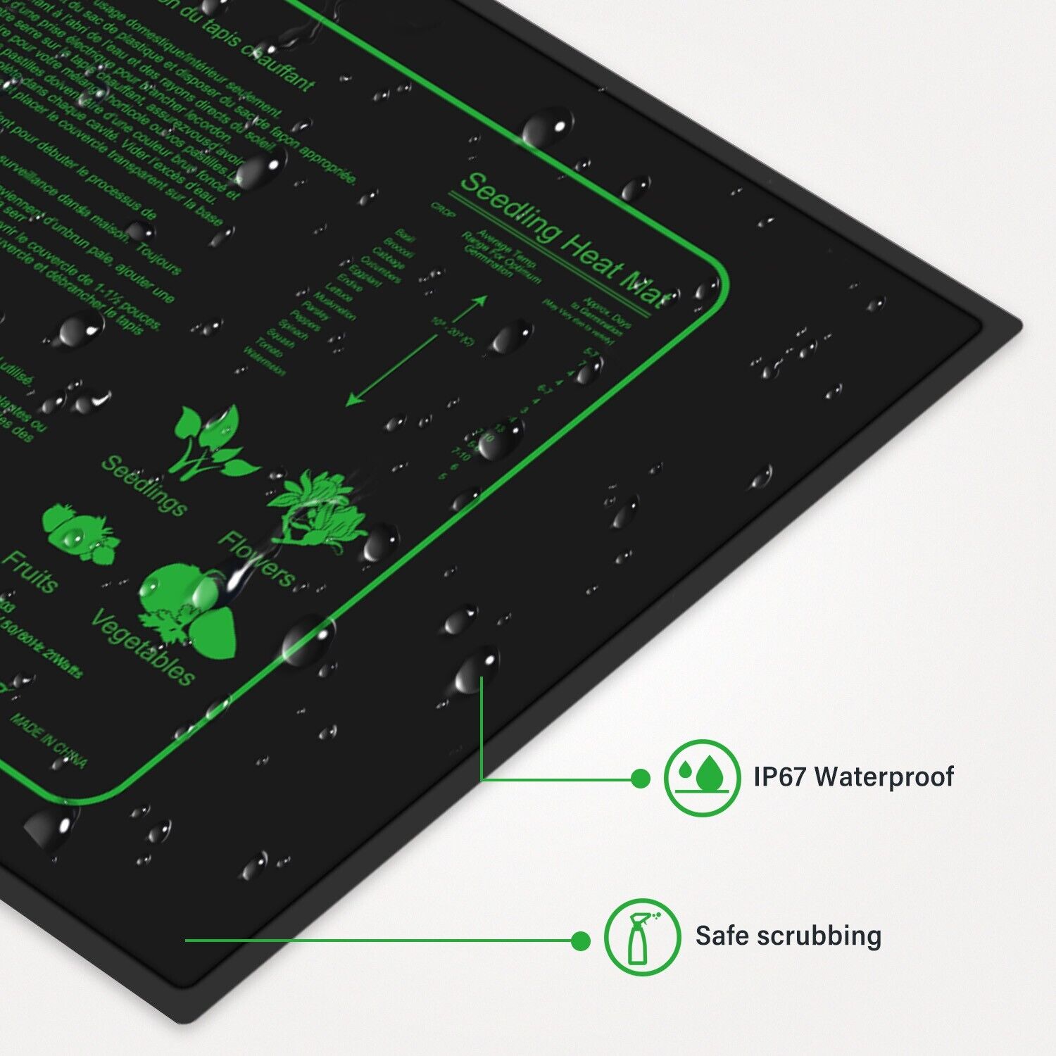 LERWAY 21 W Sämlings-Heizmatte – Heat Mat Seedling Bewertung und Preis