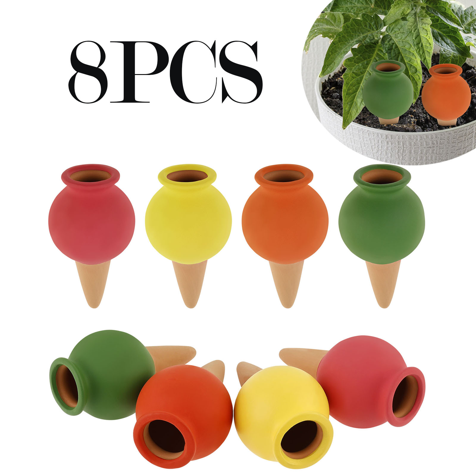 8 Stück selbstbewässernde Terr – Self Watering Insert Bewertung und Preis