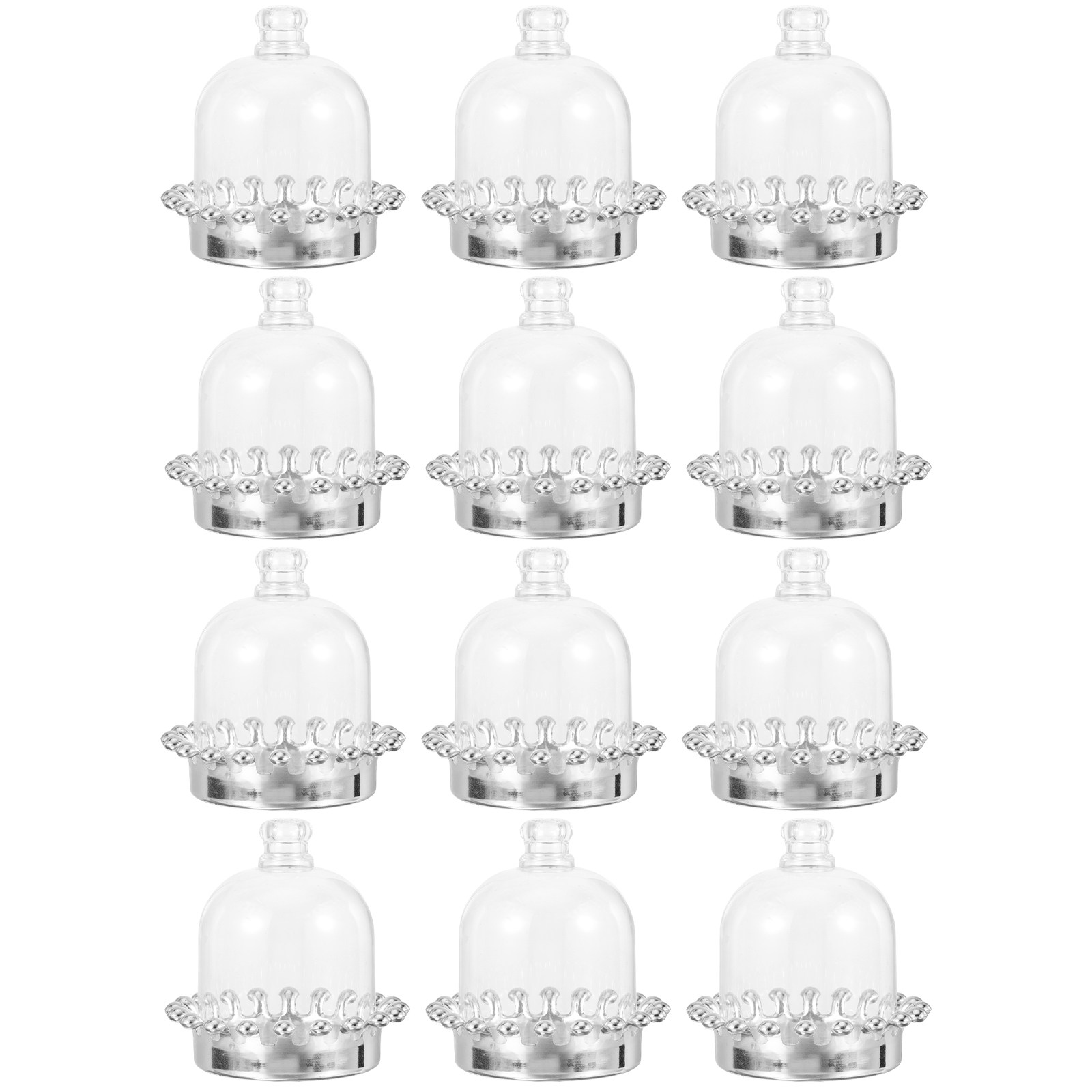 12 Stück Kuchenständer mit Kup – Plastic Dome Clear Bewertung und Preis